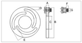 MASTER PACKAGE for 12" CHUCKS with 3 SETS SOFT STEEL JAWS (1.5x60 deg. serrations) and 1 jaw boring ring - .827" (21mm)  Groove Width