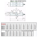 MASTER 6.3" (160mm) MULTI-STATION  MILLING VISE - Dual or Single Part Machining Positions