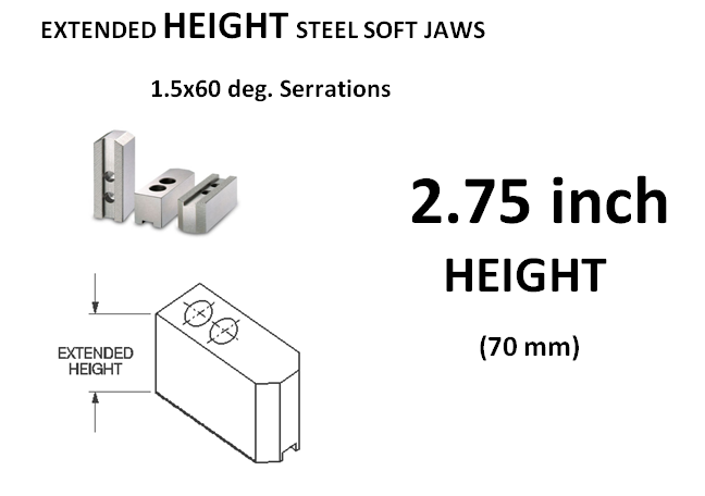 Home › Master Soft Steel Jaws Extended Height 2.75